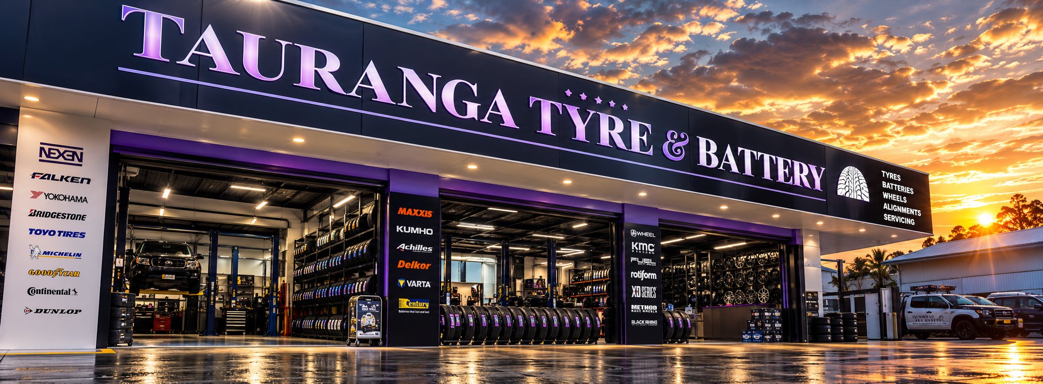 Tauranga Tyre & Battery, 56 First Avenue, Tauranga